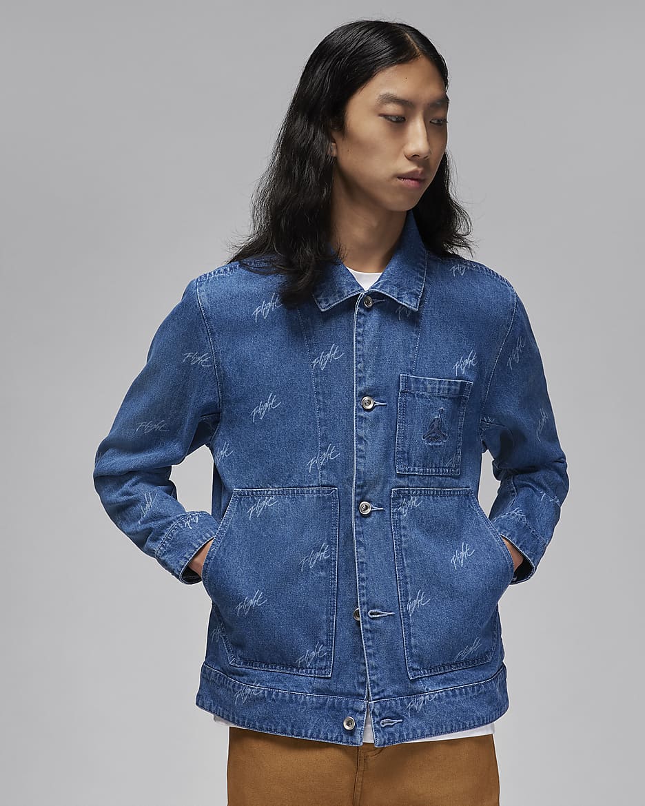 Chamarra denim para hombre Jordan Flight Heritage. Nike